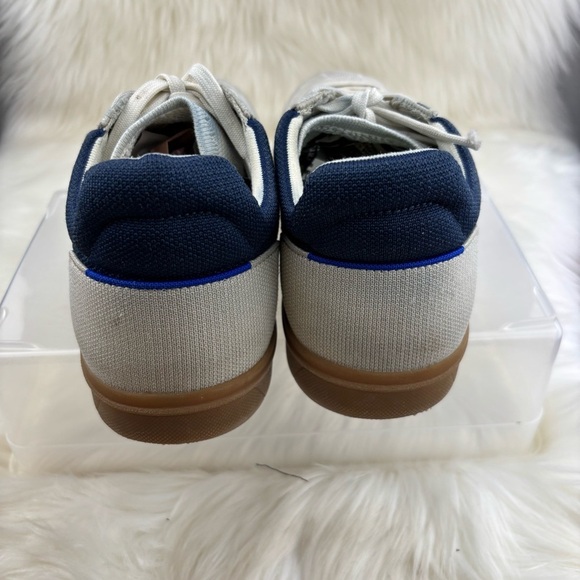 Rothy's White and Blue Sneakers Versatile Everyday Style - Picture 3 of 10